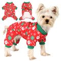 Festive Pup Pajamas - Red Velvet
