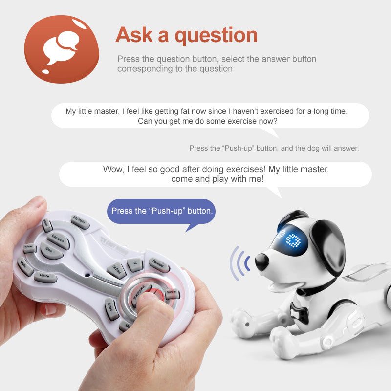 Programmable Smart Remote Control Robot Dog Toy
