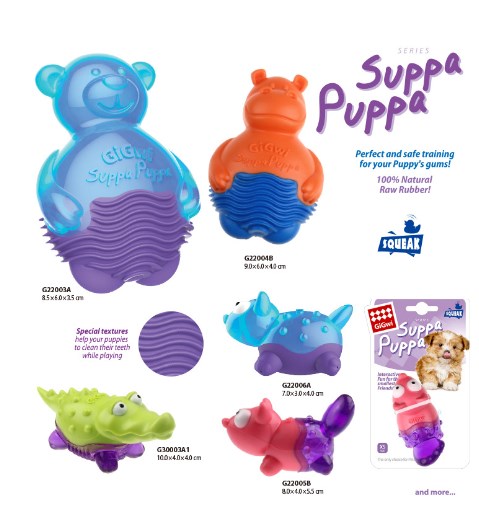 Puppy Fun Molar Noise Toys