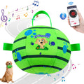 FPWzynexia Interactive Dog Toys Chew-Resistant Interactive Dog Ball Nylon Dog Balls with Rope Bluetooth-Enabled for Music Connection Moving Dog Ball Interactive Dog Balls for Large Dogs