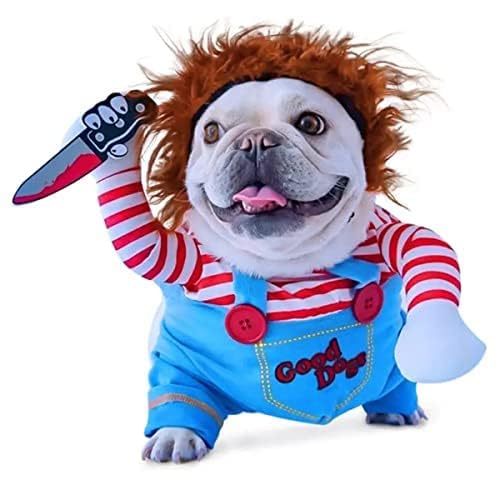 Chucky-Inspired Pet Costume